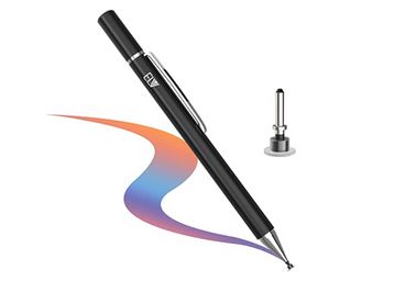 Elv FPStyli-2Gen-JETBLKIN Fine Point 2nd Gen Stainless Steel Stylus Pen at Just Rs.348 !!